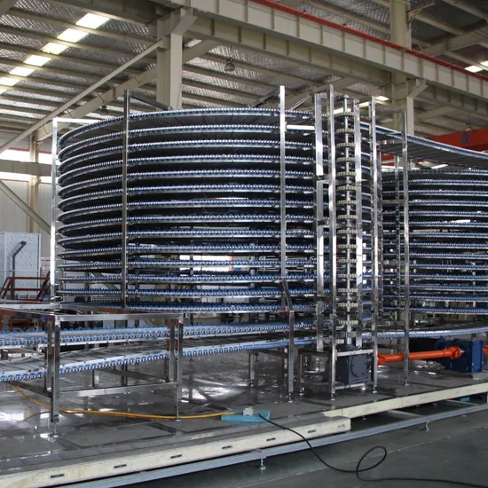 Industrial Spiral Freezer for Quick Meat & Fruit Freezing